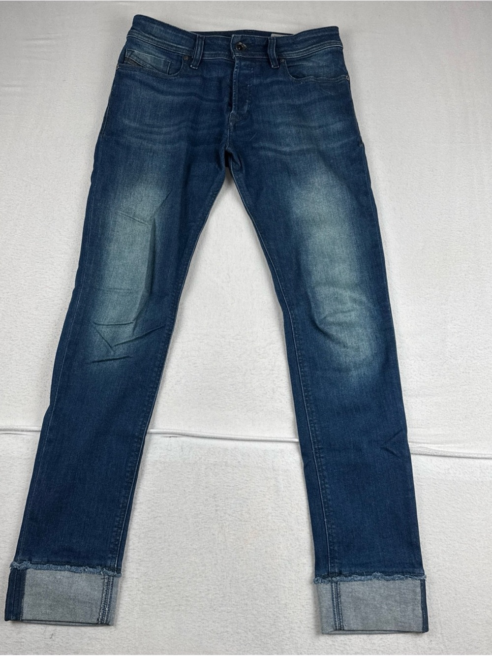 Diesel Sleenker SP Slim-Skinny Mens button fly Jeans fits 29*30 Streetwear Y2K